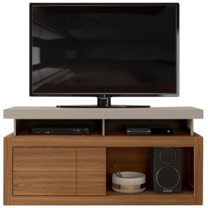 Rack Para Tv Verano Off White/Marroquim