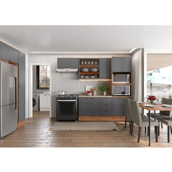 Aereo De 80cm Linea Americana Nogal/Titanio 260231890 - Imagen 3