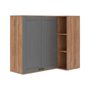 Aereo Esquinero Americana 80cm Nogal/Titanio 260431890