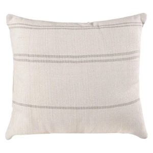 Almohadón Artesanal Tajy 50x50 cm Pilar - Crudo/Beige