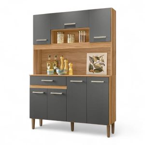 Kit De Cocina Magazin 120 Freijo/Chumbo