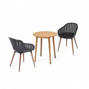 Conjunto De Jardin Cannes Negro