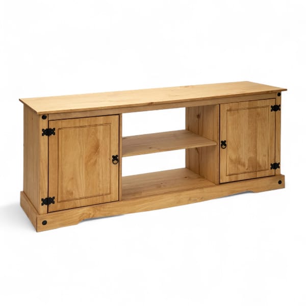 Rack 2 Puertas 160cm Línea Mexicana - MEX051 - Natural