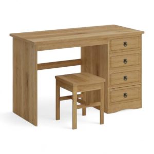 Escritorio 4 Cajónes Línea Mexicana Mex005 Natural