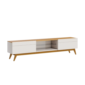 Rack para TV Classic 1.8 linea Manhattan Off White/Nature 11833