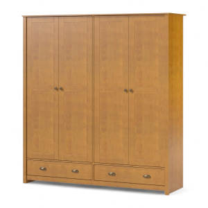 Ropero 4P+2C Linea Colonial Freijo 3424F